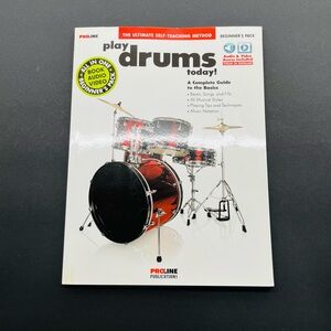 Proline Play Drums Today! Beginner Workbook Audio for Drums 2019